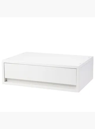Polypropylene Wide Deep Shallow Type Case, W 37 x D 26 x H 12 cm, White