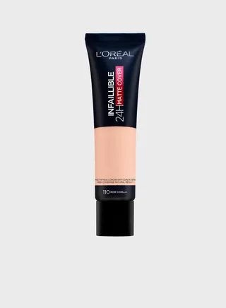 Infallible 32Hr Matte Cover Foundation 110 Rose vanilla