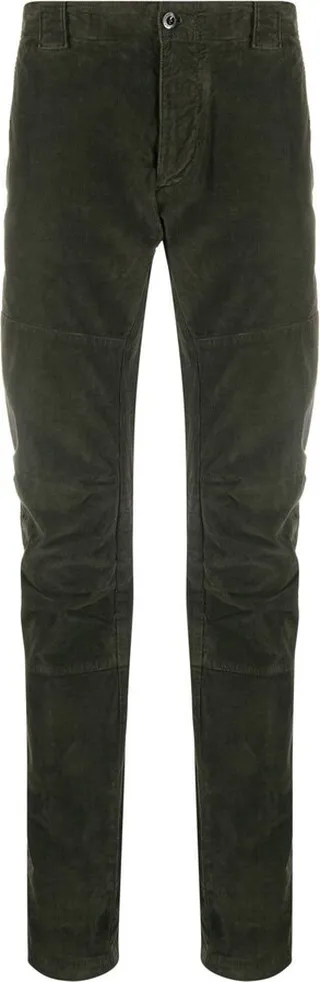 Corduroy Straight-Leg Trousers