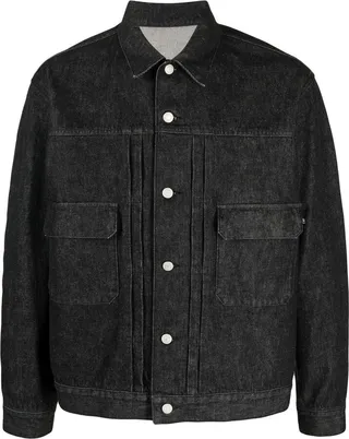x Psycho graphic-print denim jacket