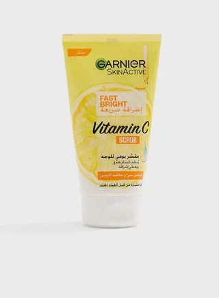 Skinactive Fast Bright Scrub With Vitamin C & Lemon - 150 Ml