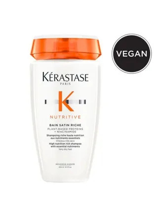 Nutritive Bain Satin Hydrating Shampoo for Dry Hair 250ml