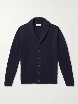 Cullen Slim-Fit Recycled Cashmere and Merino Wool-Blend Cardigan