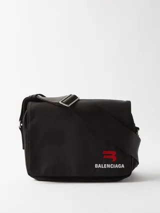 Explorer Logo-embroidery Canvas Cross-body Bag