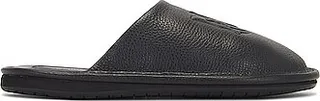 Amiri Lux Leahter Slipper in Black