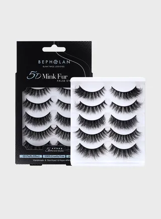 BEPHOLAN Multi-Pack 5D Mink Fur-DM5