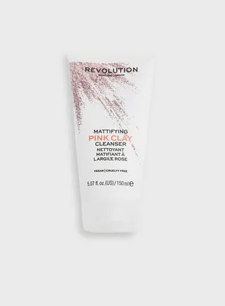 Revolution Skincare Mattifying Pink Clay Mud-to-Foam Cleanser
