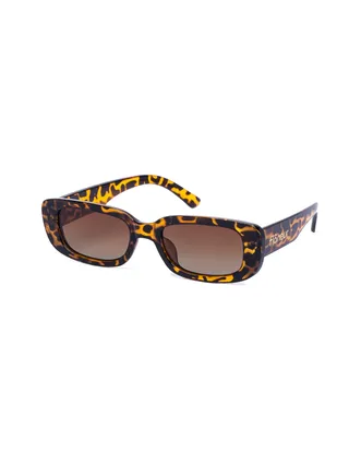 Stylish Polarized Square Framed Sunglasses For Women and Men Tortoise Shell