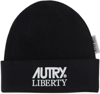 Autry Logo Printed Beanie