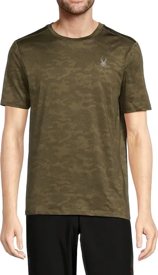 Camouflage Performance Mesh T Shirt