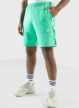 3 Stripe Camo Graphic Shorts