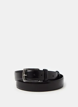 Belt with square buckle