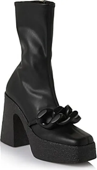 Stella McCartney Women's Skyla Stretch Alter Platform Boots