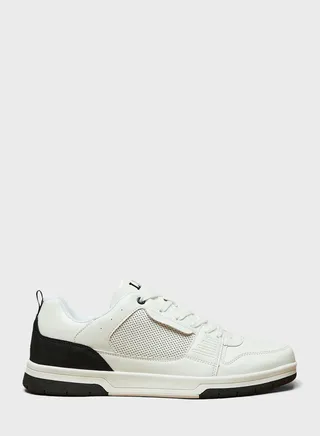 Lace Up Low Top Sneakers