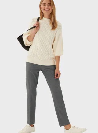 Ankle Grazer Pants