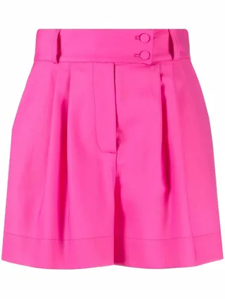 Off-Centre Button Shorts
