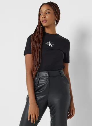 Crew Neck Logo T-Shirt