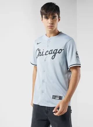 Mlb Chicago Bulls White Sox Jersey