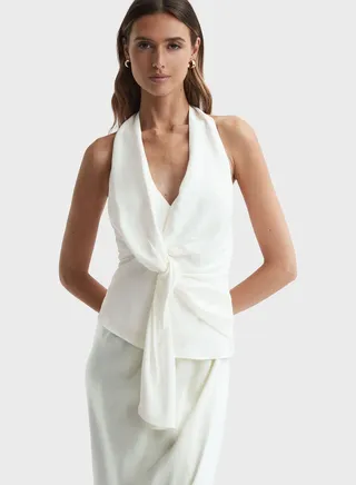 Tie Detail Top