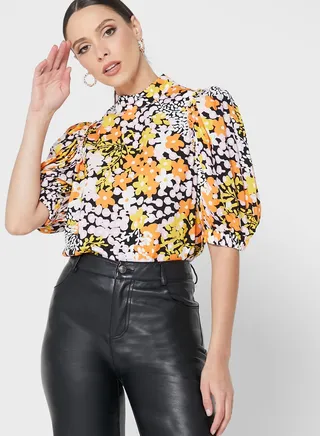 Floral Print Top