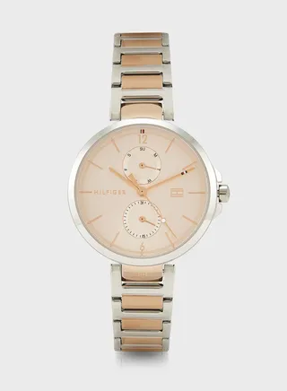 Angela Steel Strap Analog Watch