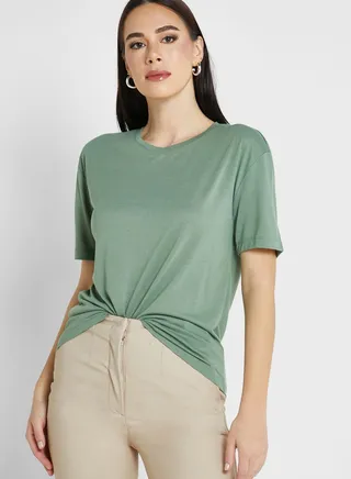 Crew Neck Relaxed T-Shirt