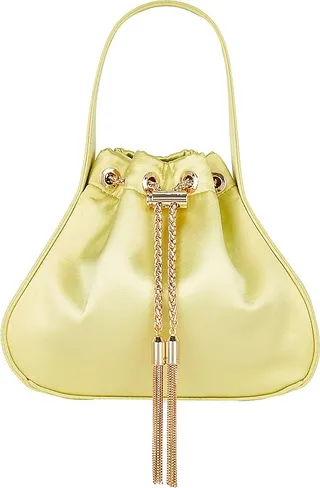 Miki Drawstring Satin Bag