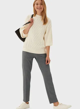 Ankle Grazer Pants