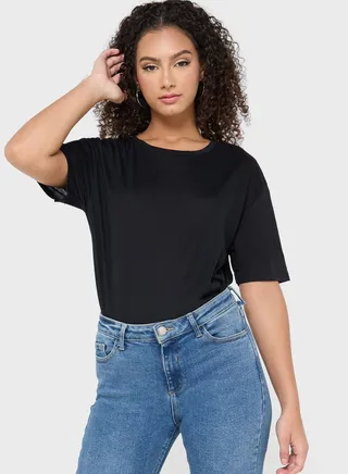 2 Pack Crew Neck Relaxed T-Shirts