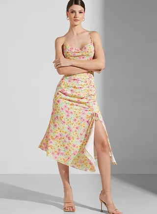 Malena Floral Print Dress