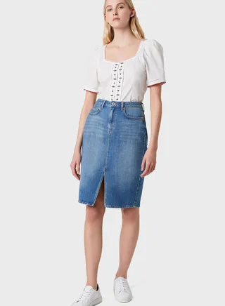 Adeona Embroidered Top