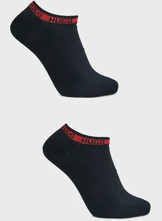 2 Pack Logo Socks