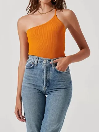 Shay Bodysuit in Golden Amber