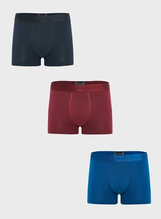 3 Pack Logo Band Trunks