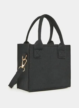 Set of 3 - Plain Handbag, Pouch and Purse