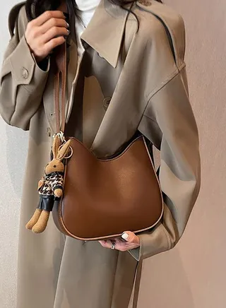 Dual Long Tassel Shoulder Bag