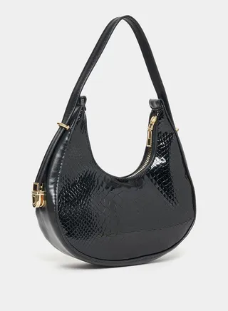 Animal Textured Hand Bag