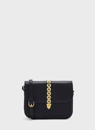 Flap Over Crossbody Bag