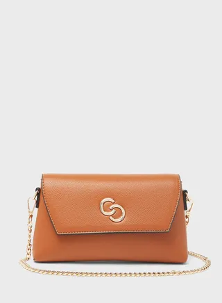 Flap Over Crossbody Bag