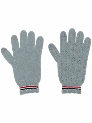 RWB touchscreen knitted gloves