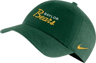Baylor Campus 365 Nike Unisex College Adjustable Hat in Green