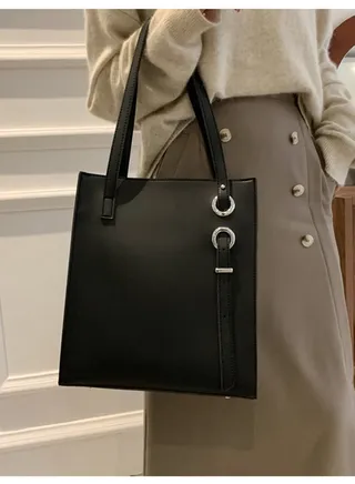 Dual Strap Drop Belt Shoulder Bag
