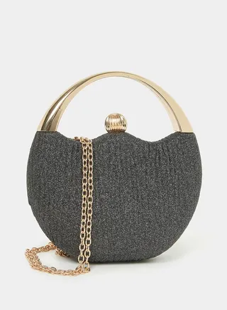 Textured Mini Clutch Bag