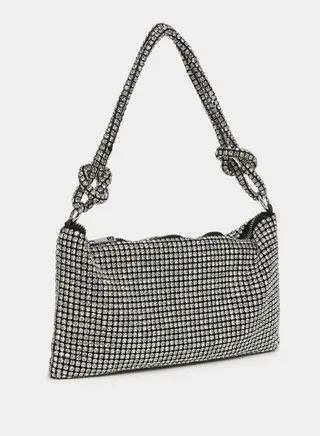 All Over Stone Embellished Handbag