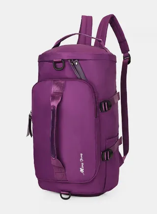 Strappy Gym Bag with Buckle