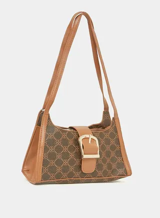 All Over Print Belted Bag