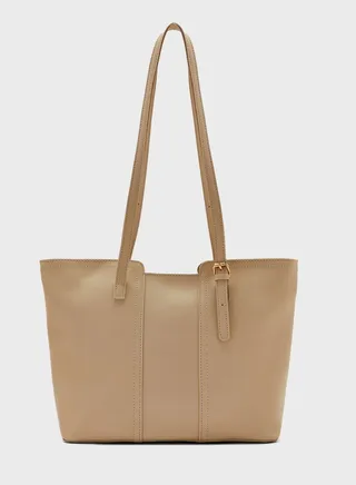Cutout Detail Tote Bag