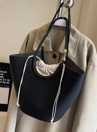 Long Double Handle Shoulder Bag
