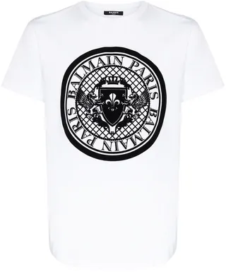 Coin logo print T-shirt