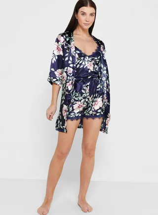 5 Piece Nightwear Set